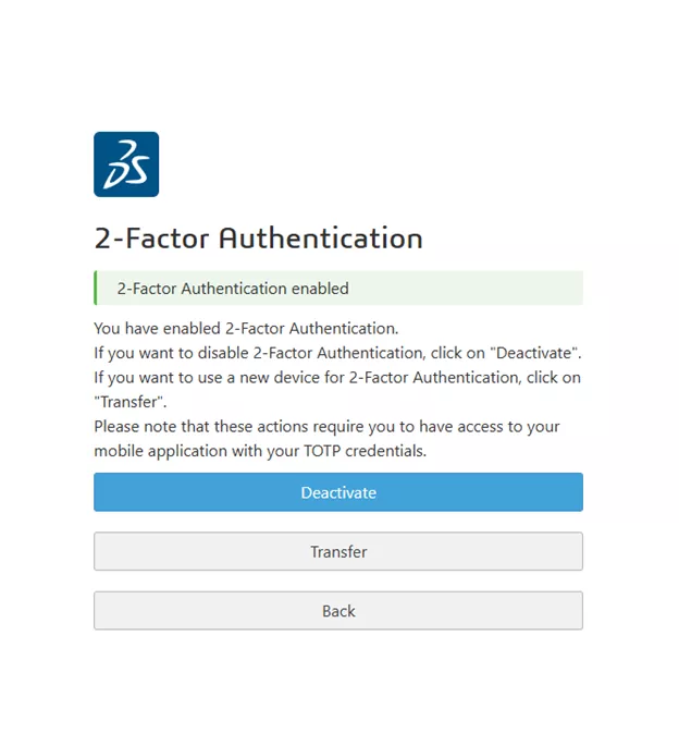 Two-Factor Authentication Now Required for DSx Client Access