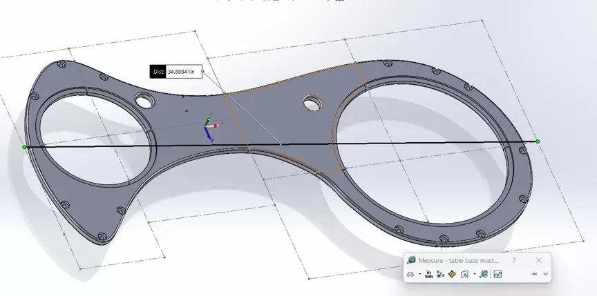 Dual Monitor Riser CAD Design