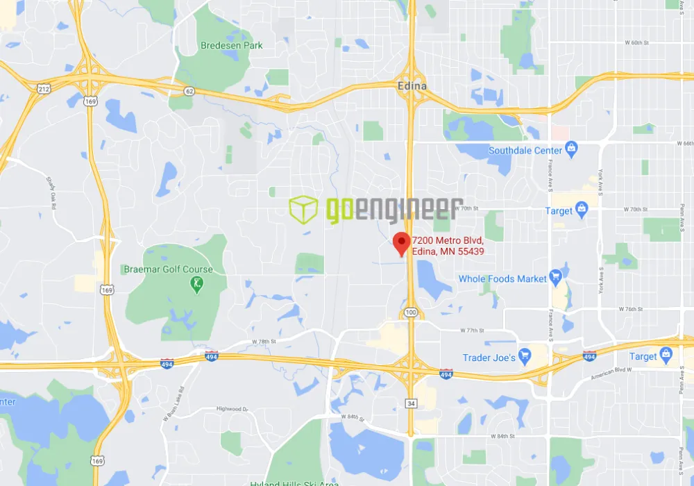 GoEngineer Edina, Minnesota Location Map Address