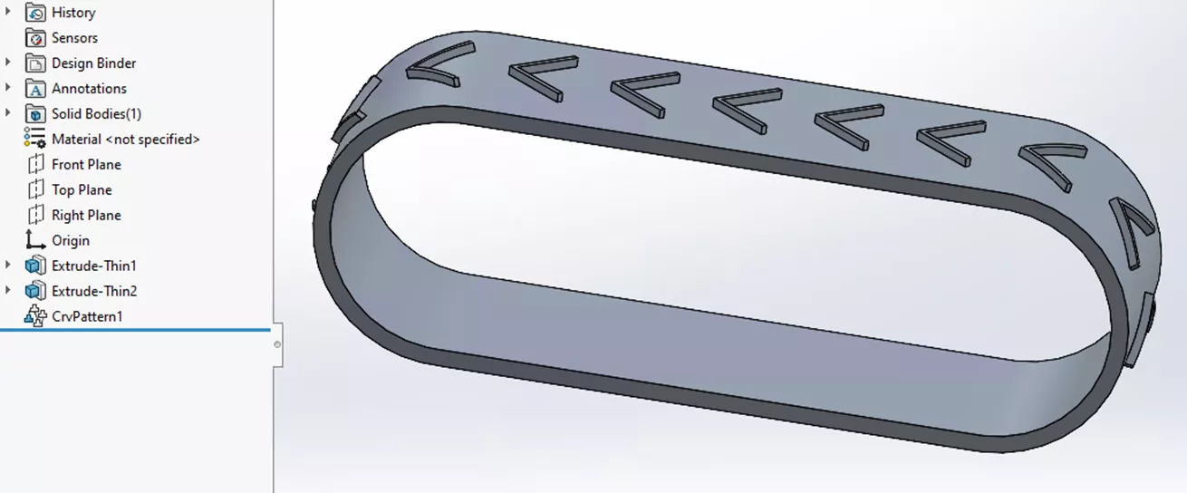 Edit the SOLIDWORKS Cleat Sketch to Create Different Patterns