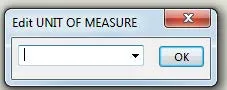 Edit Unit of Measure SOLIDWORKS BOM