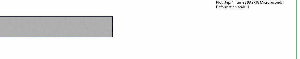 Elastic Wave Bar Simulation