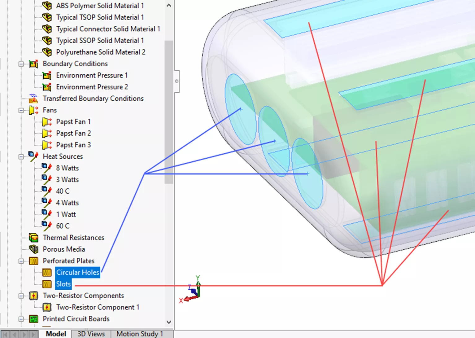 Electronics Cooling Add-on SOLIDWORKS Flow Simulation
