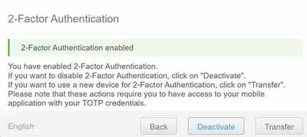 3DEXPERIENCE 2-Factor Authentication Enabled Dialog 