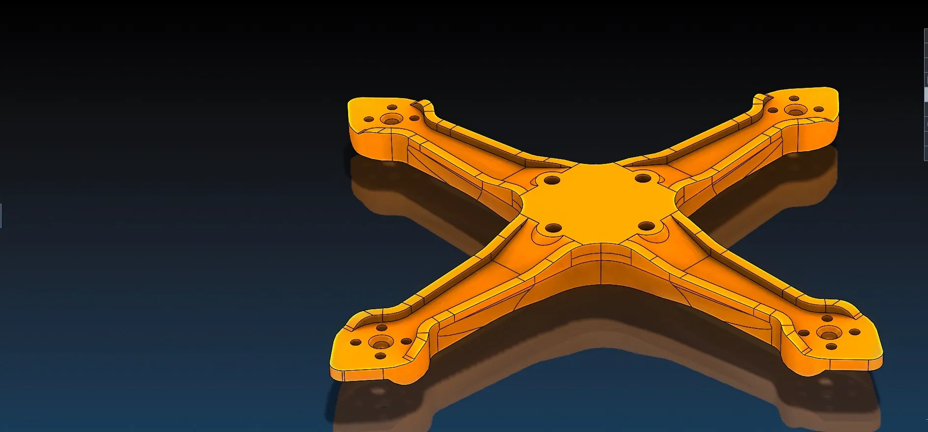 Engineering and Design 3D Printed Drone