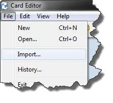 SOLIDWORKS PDM Card Editor 