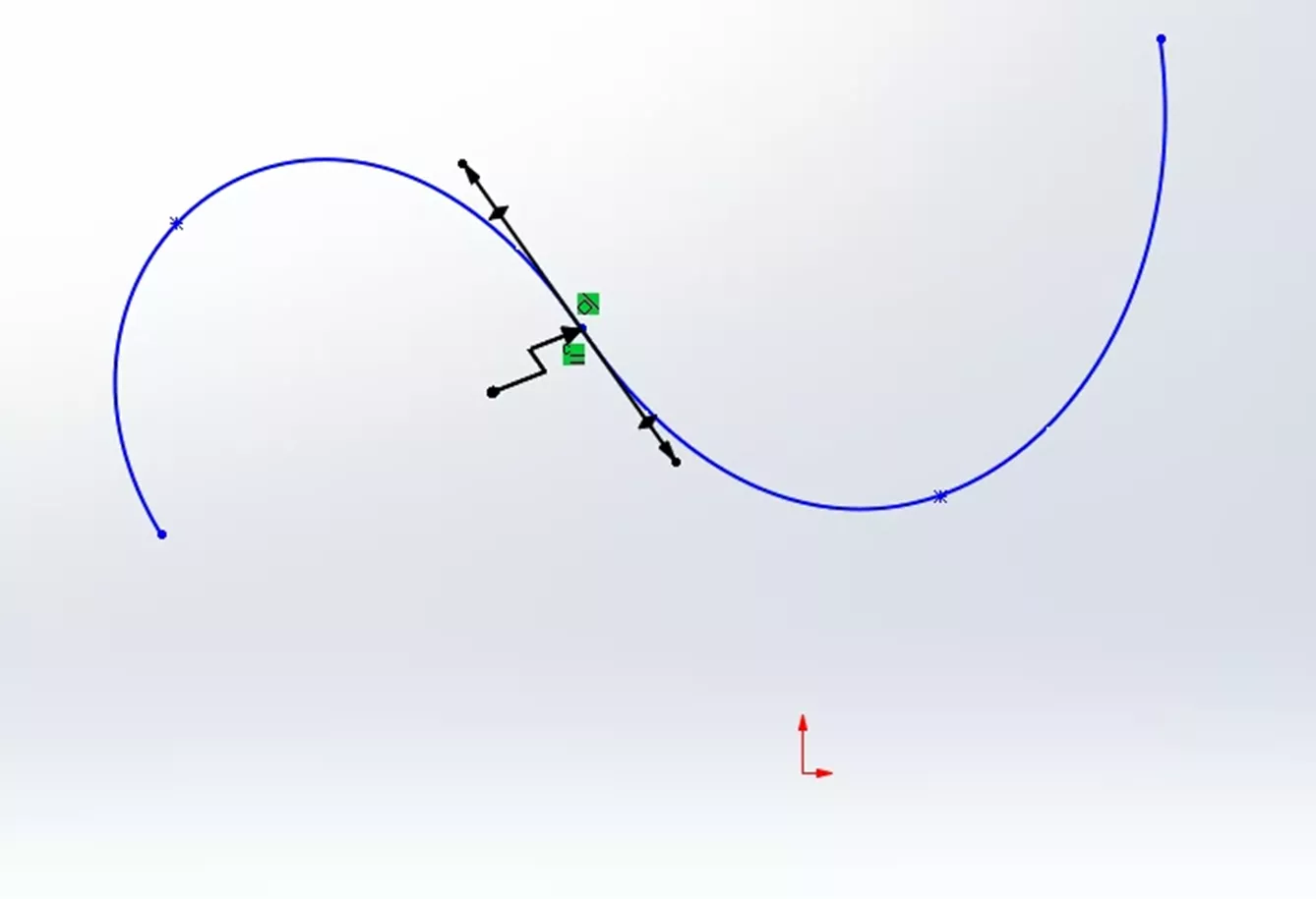 Example of an Equal Curvature Relation in SOLIDWORKS