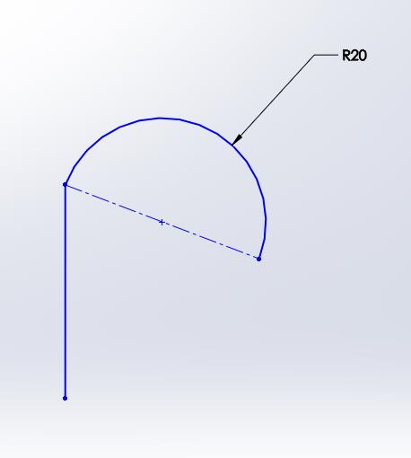 Example of C-0 Continuity in SOLIDWORKS