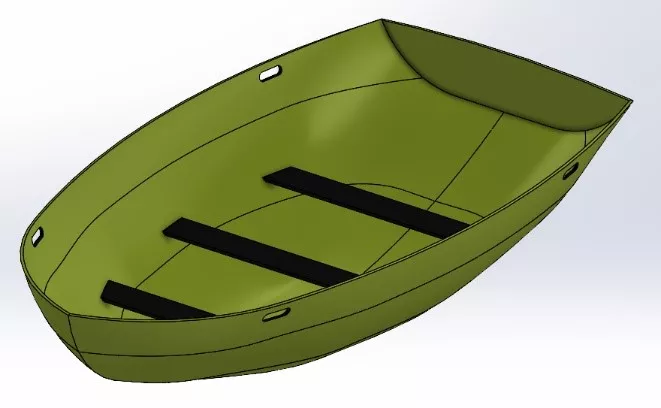 3D Model in SOLIDWORKS