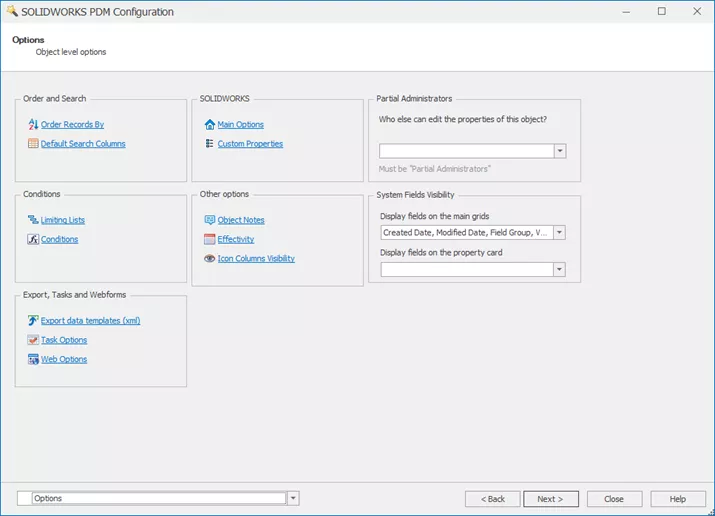 Exporting Record Data from SOLIDWORKS Manage