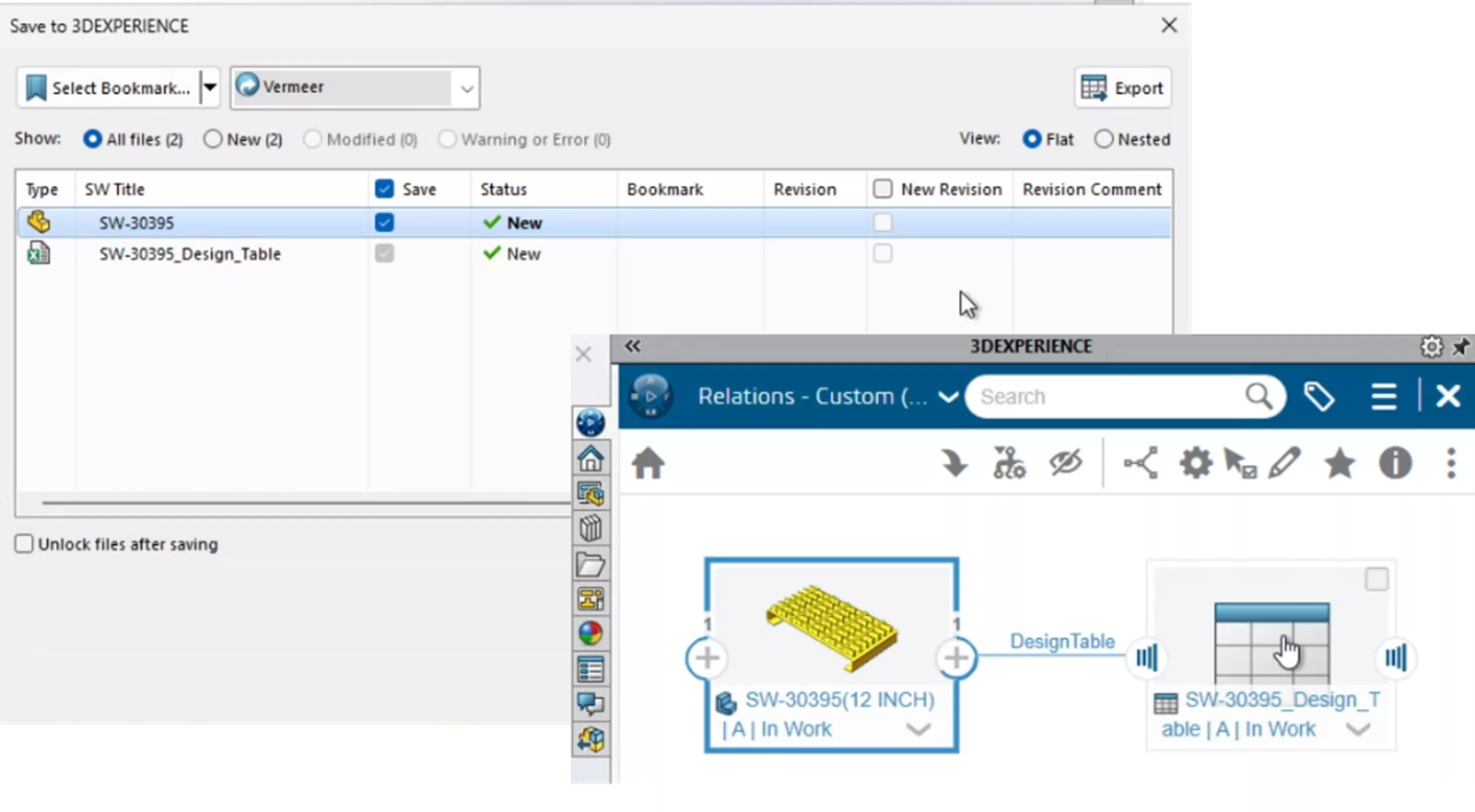 External Design Table Support 3DEXPERIENCE 2026
