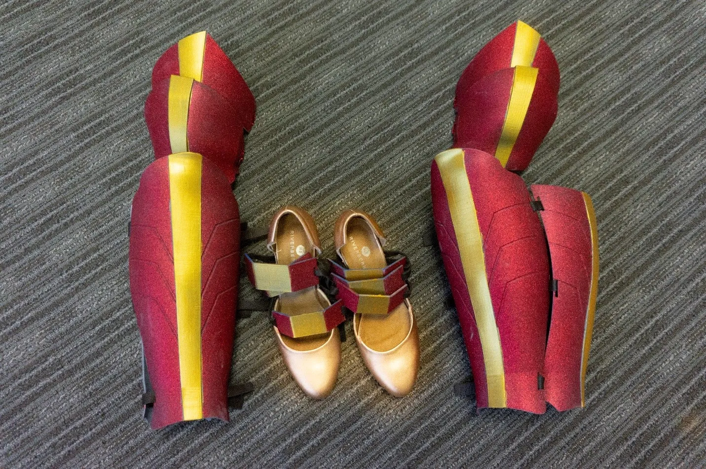 FDM 3D Printed Wonder Woman Boots