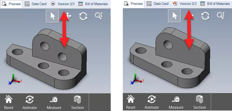 File History with Rollback SOLIIDWORKS PDM 