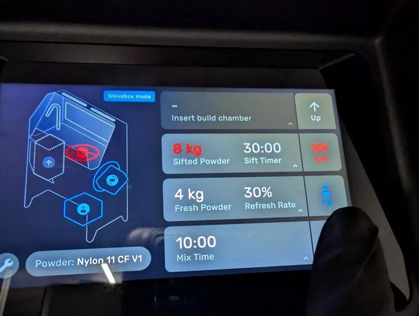 Set Formlabs Fuse Sift Material Ratio