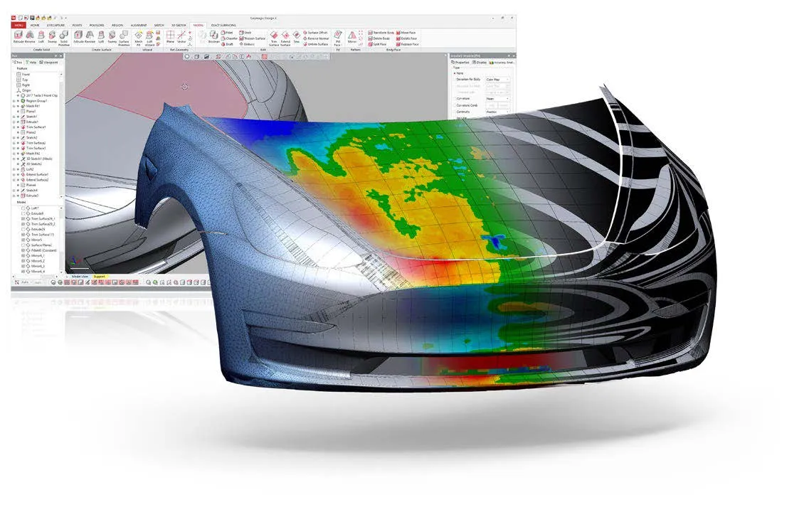 Geomagic Design X Scan to CAD
