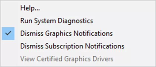 Dismiss Subscription Notifications SOLIDWORKS