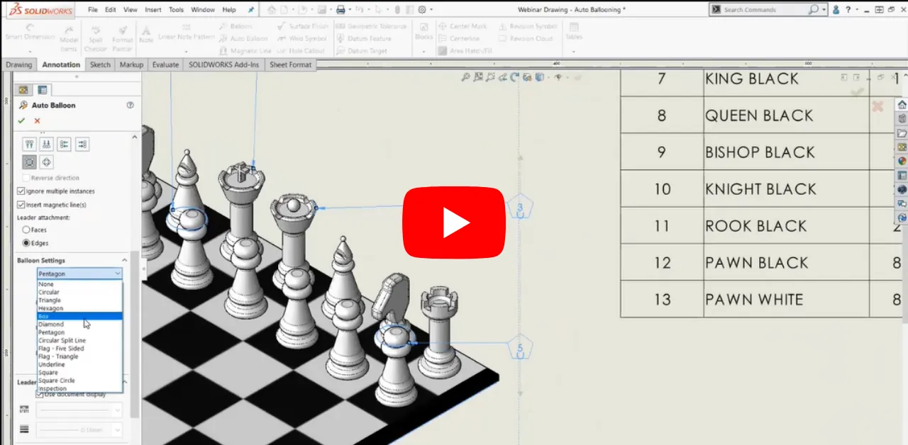 GoEngineer YouTube Video Get The Picture with SOLIDWORKS Drawings