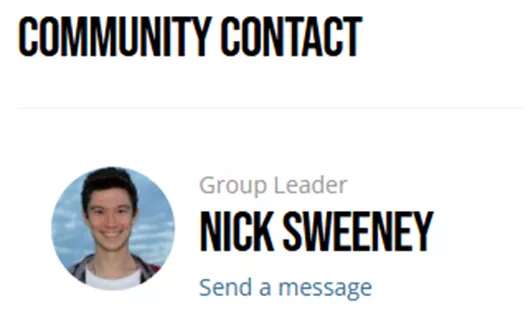 GoEngineer Community Contact Nick Sweeney
