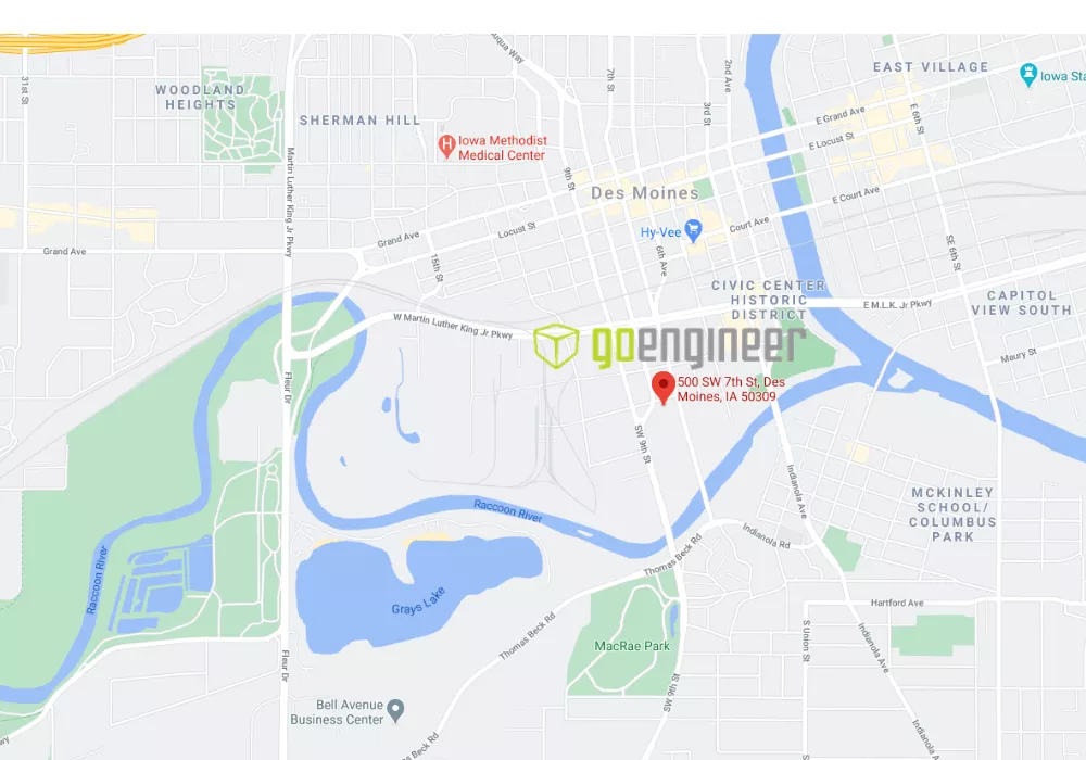 GoEngineer Des Moines, Iowa Location Map Address
