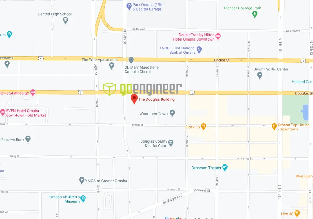 GoEngineer Omaha, Nebraska Location Map Address
