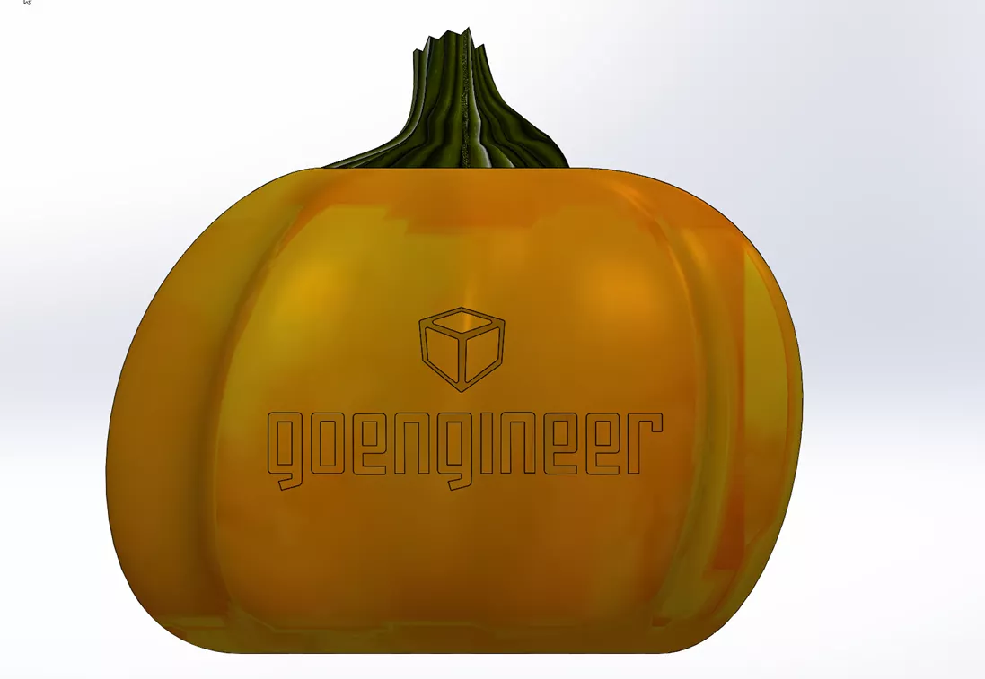 GoEngineer Pumpkin in SOLIDWORKS 