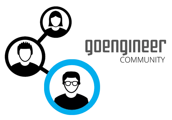 The GoEngineer Community, a forum for SOLIDWORKS users of all levels.