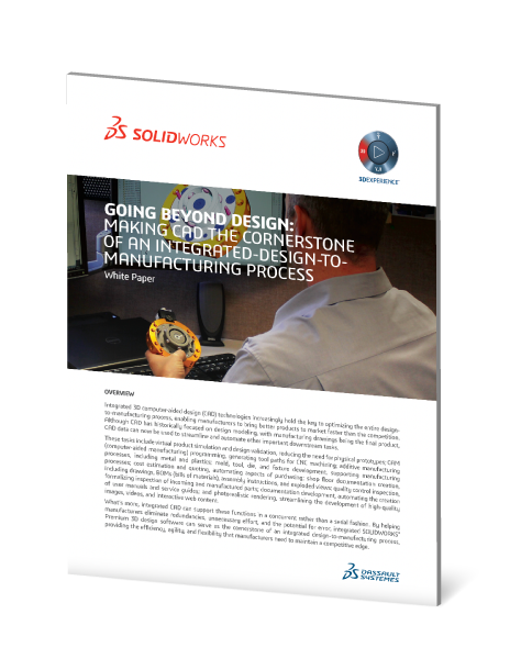 "Going Beyond Design" SOLIDWORKS Whitepaper Cover