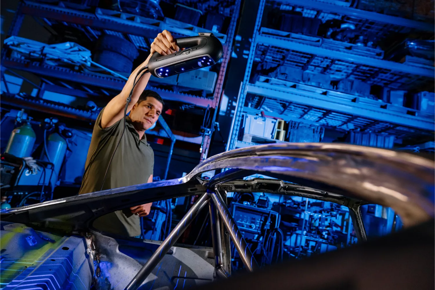 The Creaform HandySCAN Pro lets you scan wherever the work takes you