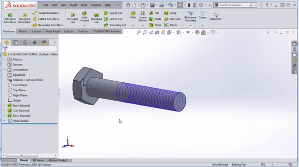 How to make a helix or spiral in SolidWorks  Mechanitec Design