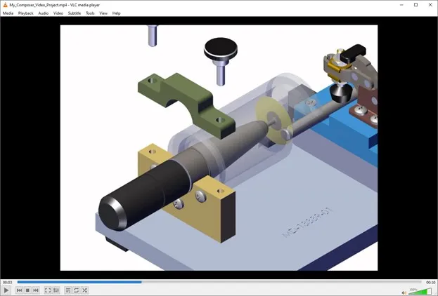 how to export high-quality video with SOLIDWORKS Composer