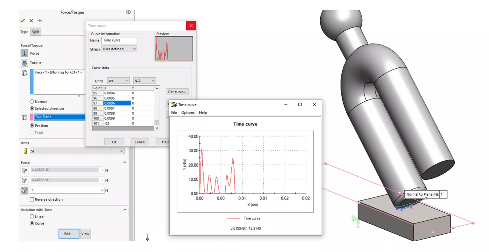 Impact Using SOLIDWORKS Simulation Premium