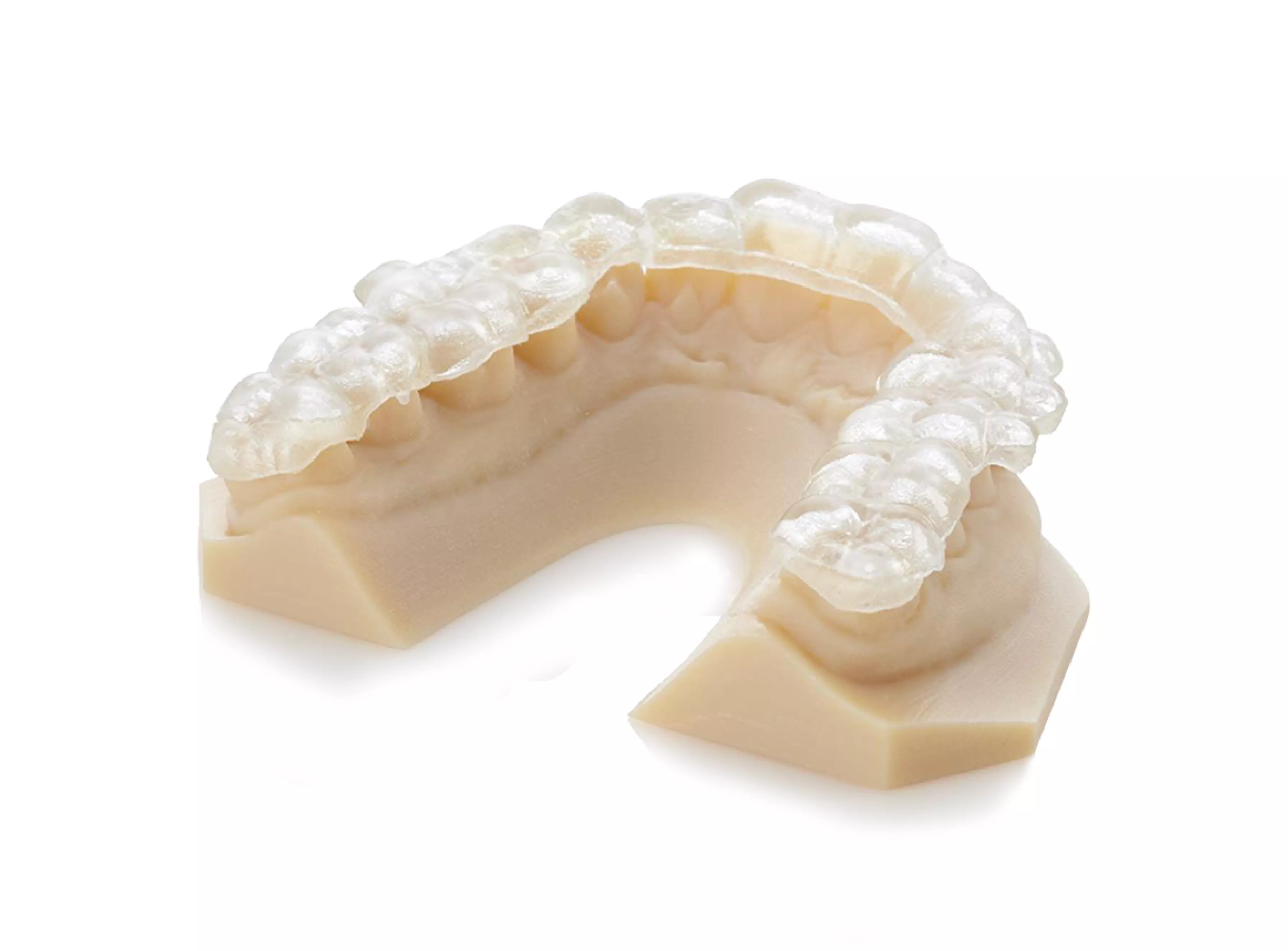 Implantology dental 3D printed surgical guide from Stratasys