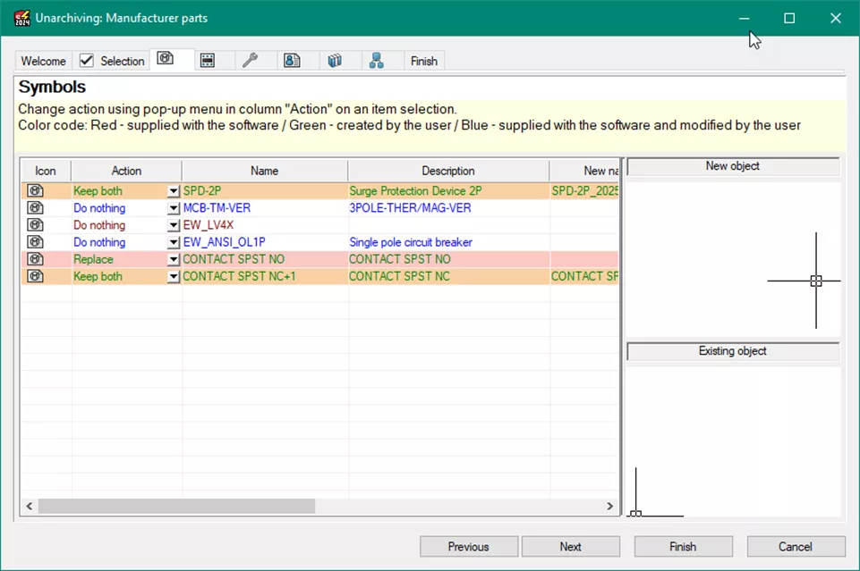 SOLIDWORKS Electrical Schematic: Importing Data from the Electrical Content Portal