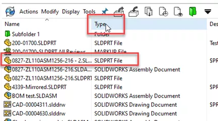 Incorrect SOLIDWORKS File Associations Symptoms