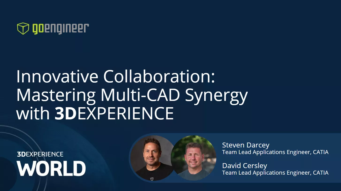 Innovative Collaboration: Mastering Multi-CAD Synergy with 3DEXPERIENCE Presentation at 3DEXPERIENCE World 2025