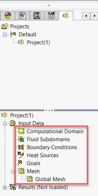 Input Data Folder in SOLIDWORKS Flow Simulation