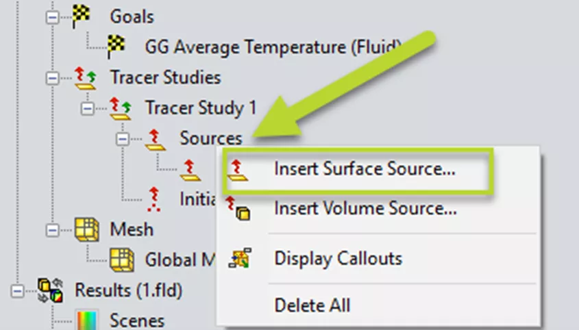 Insert Surface Source Option in SOLIDWORKS 