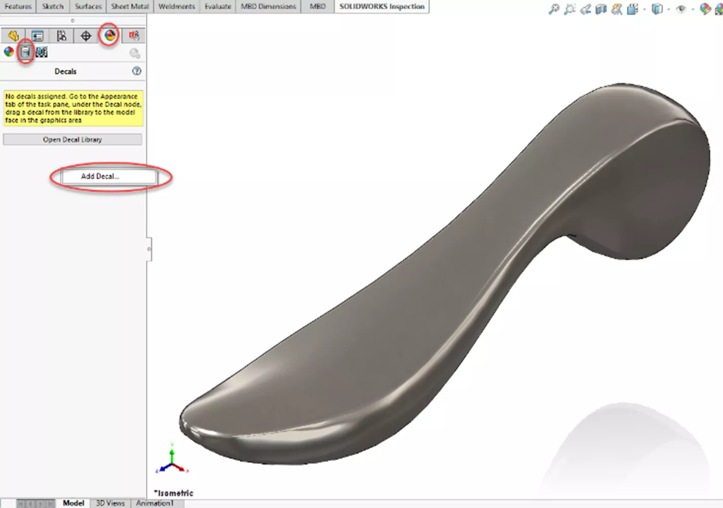 Inserting Logos into SOLIDWORKS Parts and Drawings