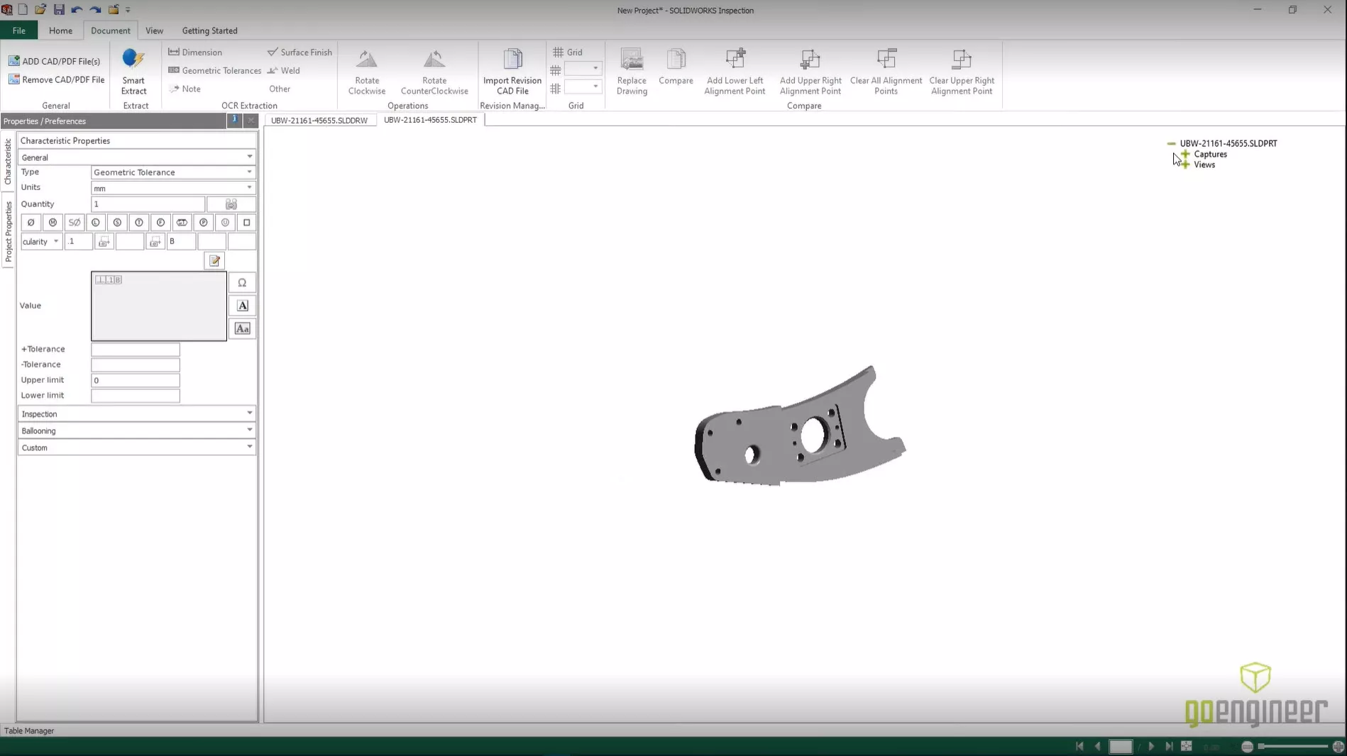 Using Native SOLIDWORKS Files in SOLIDWORKS Inspection 2022