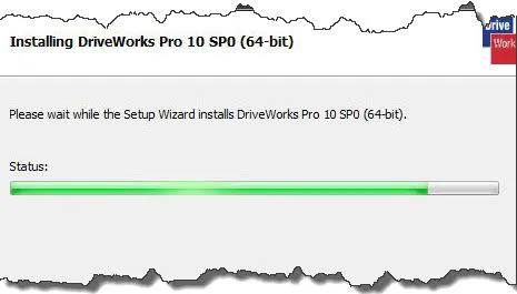 Installing DriveWorks Pro Status 