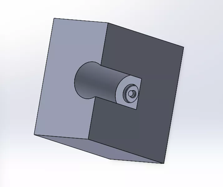 SOLIDWORKS Face static grooves Example