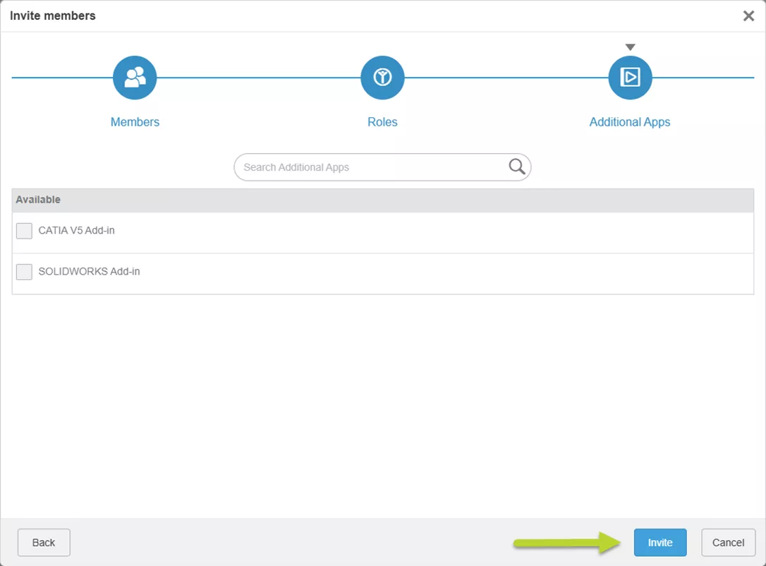 Inviting Members to the 3DEXPERIENCE Platform