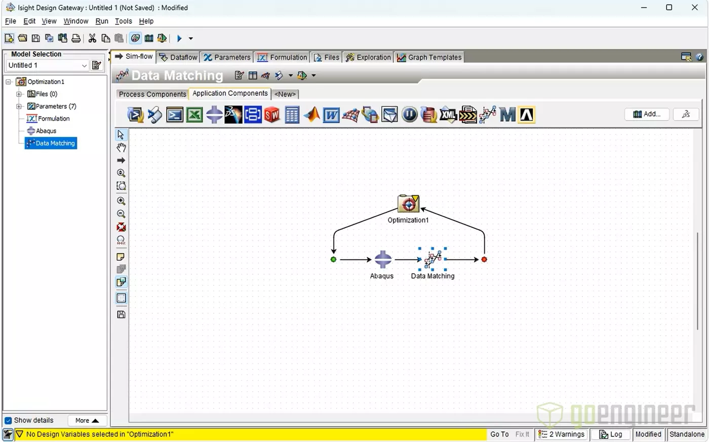 Isight Process Integration and Design Exploration