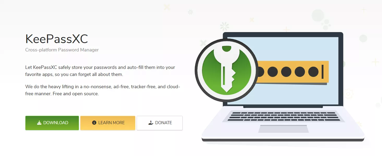 KeePassXC Website Download