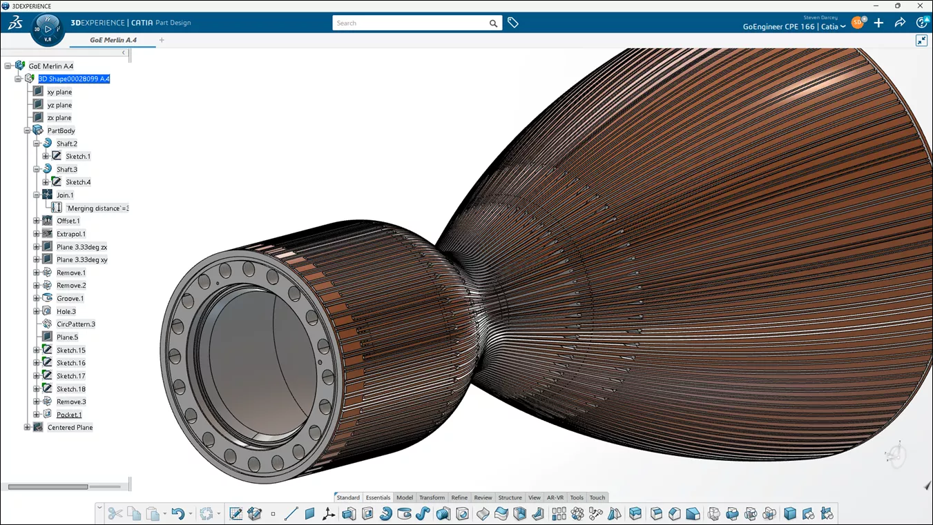 Large Assembly Rebuild Time for 3DEXPERIENCE CATIA