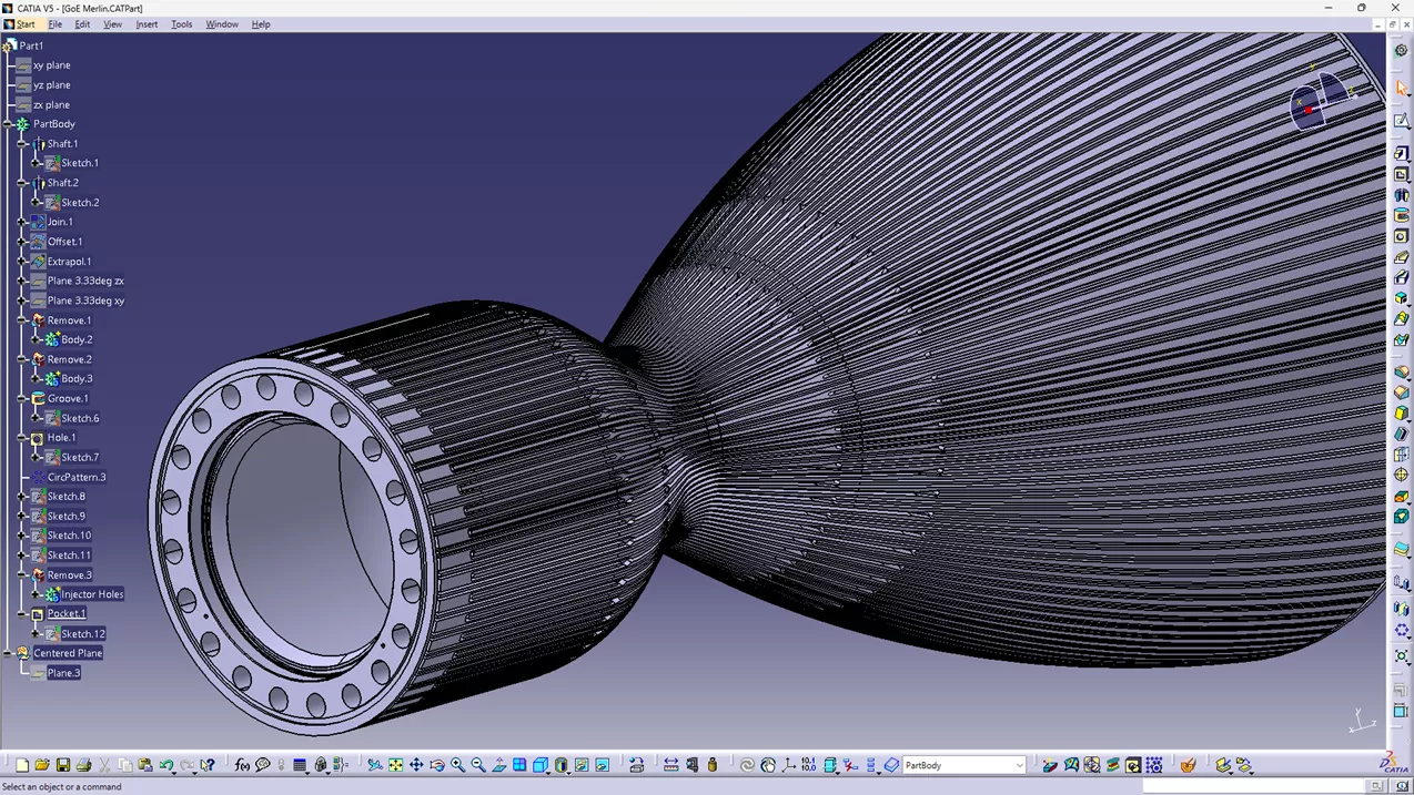 Large Assembly Rebuild Time in CATIA