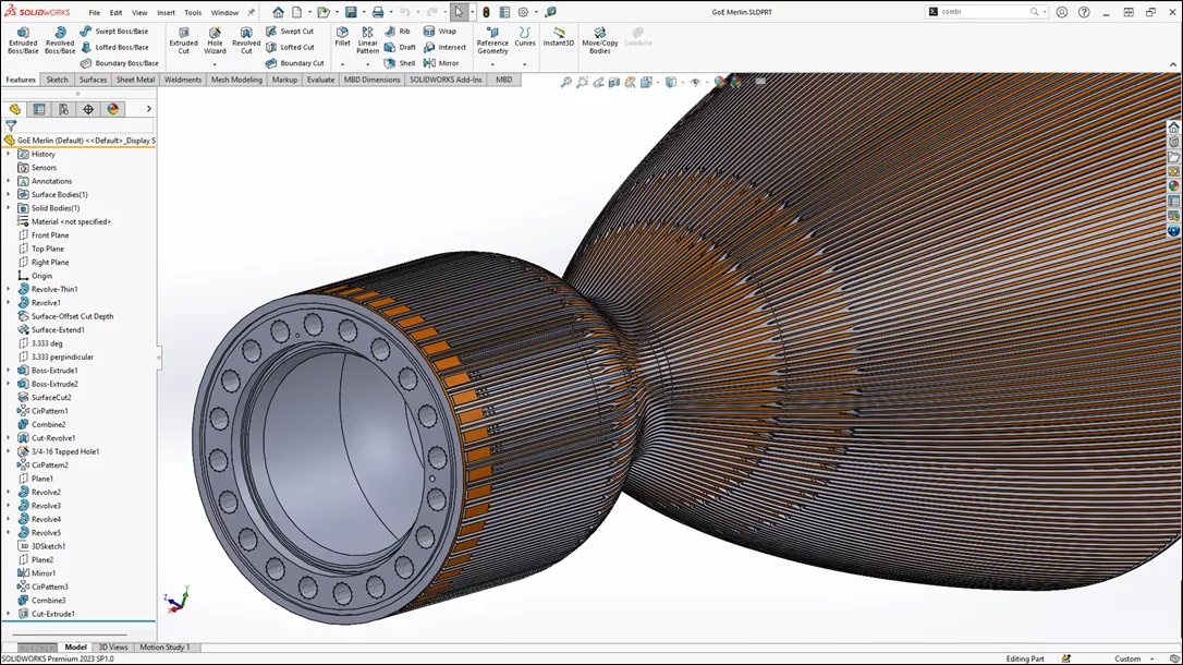 Large Assembly Rebuild Time in SOLIDWORKS