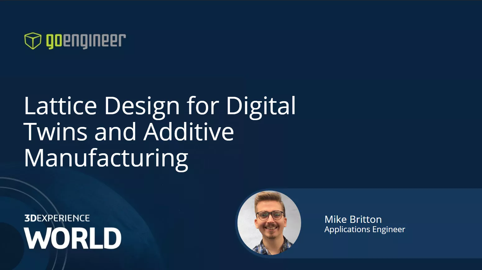 Lattice Design for Digital Twins and Additive Manufacturing 3DEXPERIENCE World 2025 Presentation