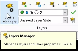 Use Layers Manager to create new layers.