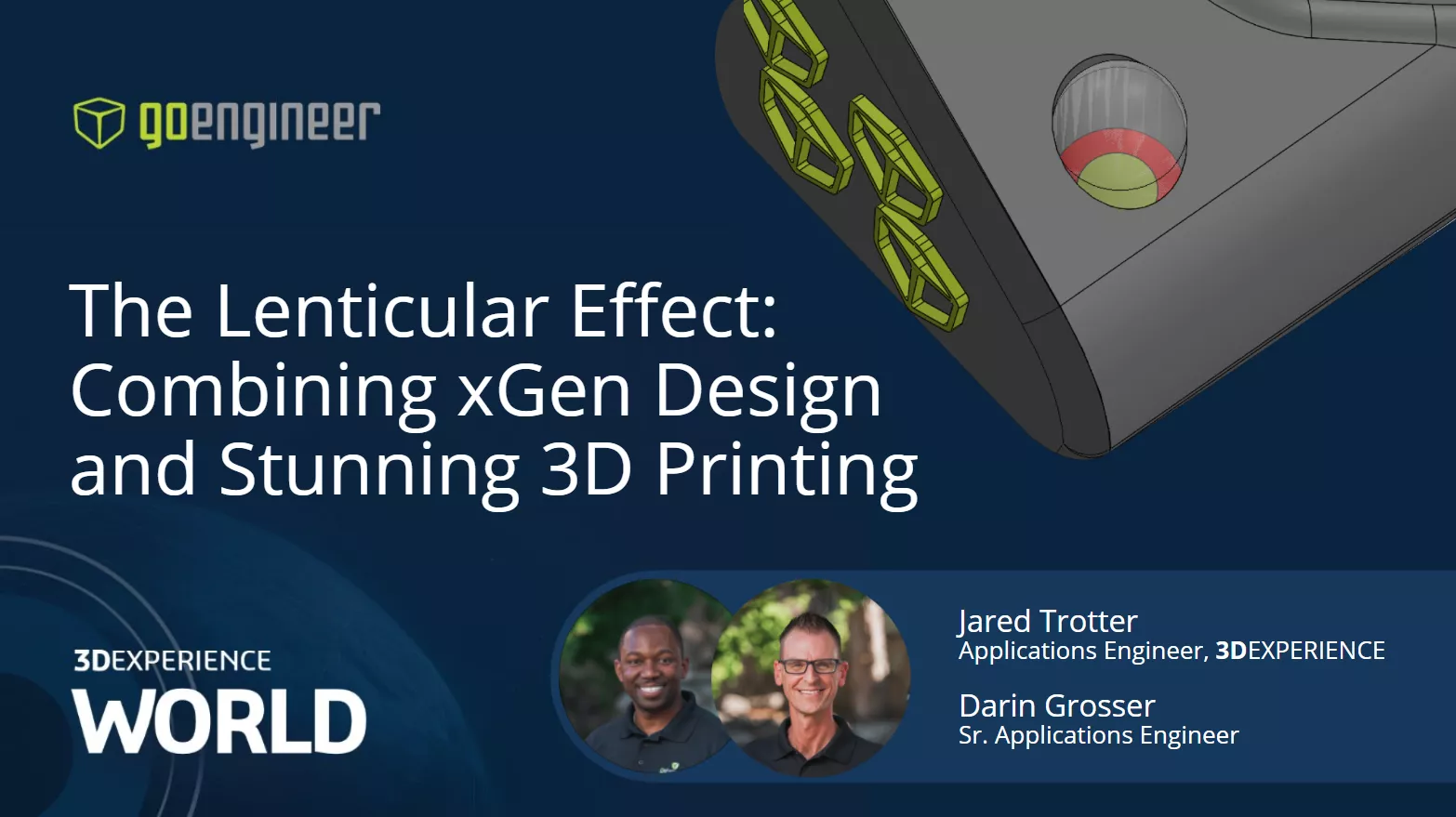 The Lenticular Effect: Combining xGen Design and Stunning 3D Printing 3DEXPERIENCE World 2025 Presentation